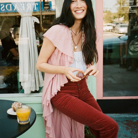 AG Jeans ISABELLE BUTTON-UP Corduroy Cords Ankle jeans - Picture 2 of 10